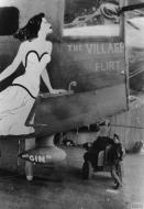 Asisbiz 42 29739 B 17F Fortress 8AF 91BG323BS ORM The Village Flirt nose art right side FRE3533