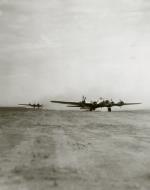 Asisbiz 15AF B 17G Fortresses 99BG347BS begin their take off role from Russia Oct 1944 NA664