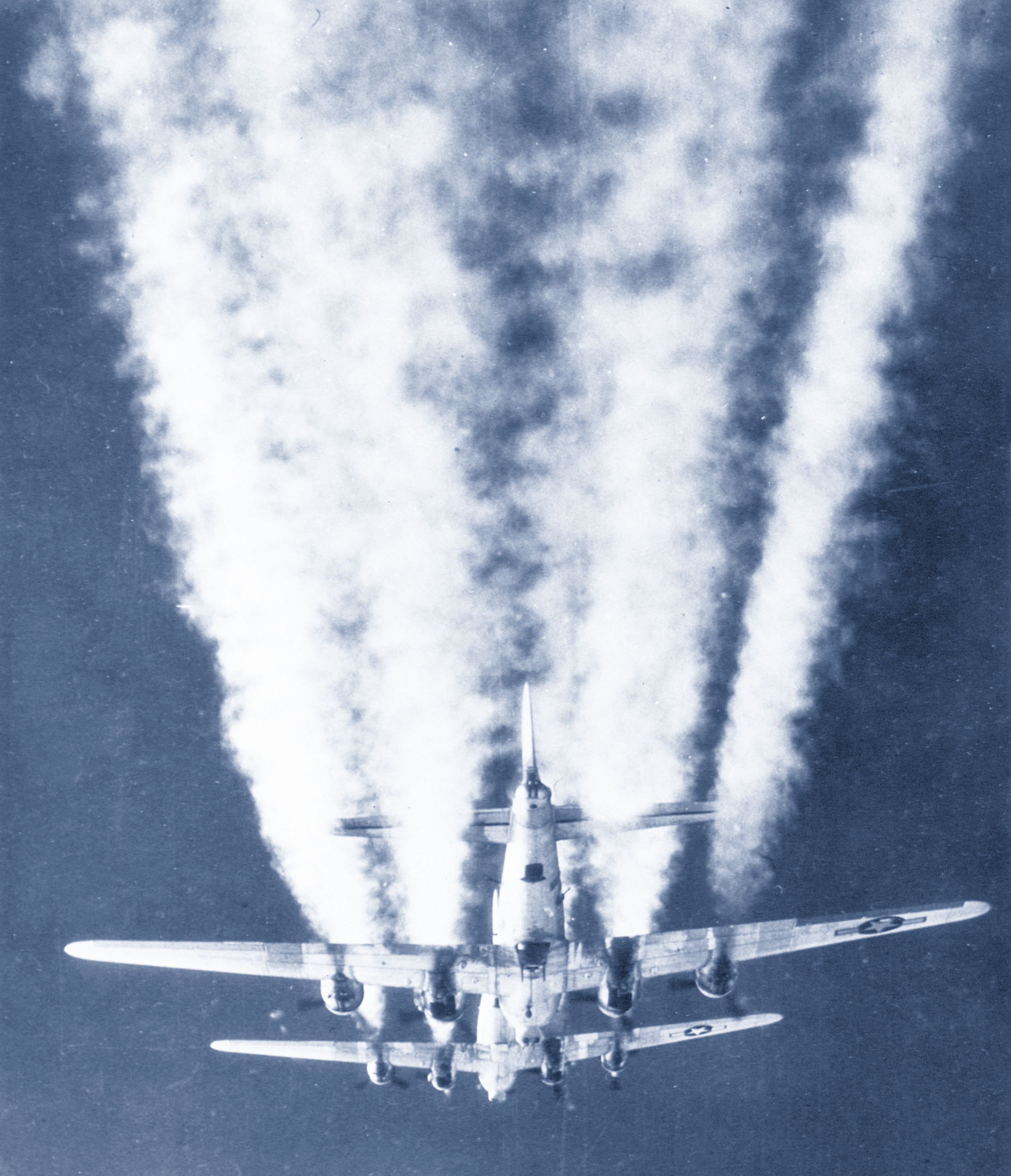 Asisbiz Boeing B-17G Fortresses 8AF On Their Way To Attack Railway ...