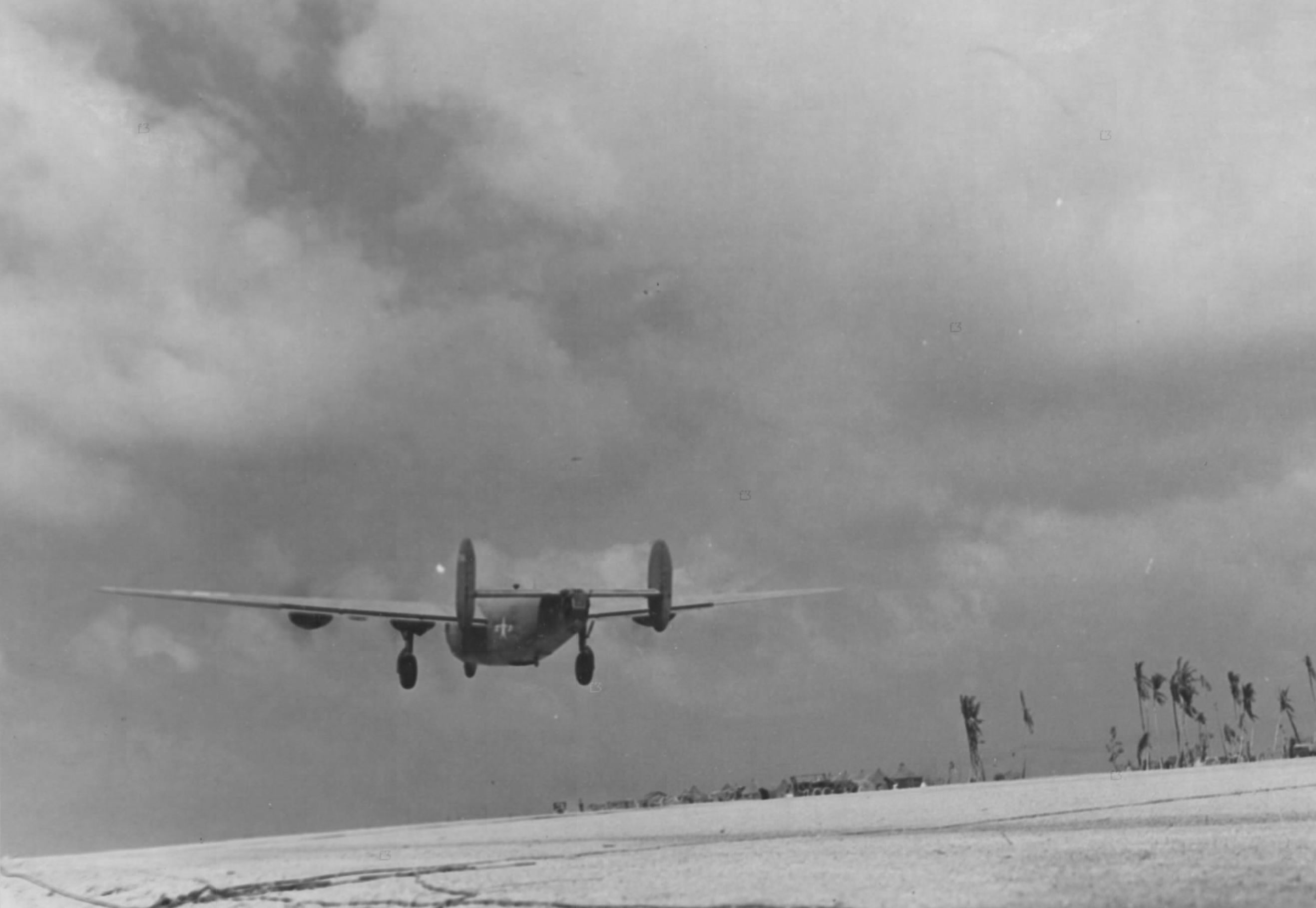 Asisbiz Consolidated B-24 Liberators 7AF Take Off To Bomb Truk From ...