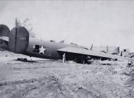 Asisbiz 41 11823 B 24D Liberator 7AF 307B370BS Charlott the Harlot landing mishap at Guadalcanal Oct 1943 02