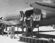 Asisbiz 41 37315 Douglas C 54 DC Skymaster ATC medivac aircraft at Funafuti Island Ellice Isls 21st Apr 1943 03