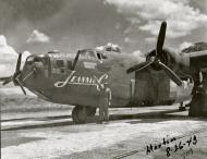 Asisbiz 42 40211 B 24D Liberator 7AF 307BG424BS Jeannie C nose art left side Guadalcanal 26th Aug 1943 01