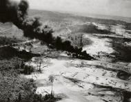 Asisbiz 44 40976 B 24J Liberator 13AF 307BG372BS destroyed by fire on Munda New Georgia 1944 04a