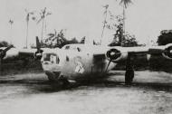 Asisbiz Consolidated B 24 Liberator 7AF 307BG with a feathered left engine 01