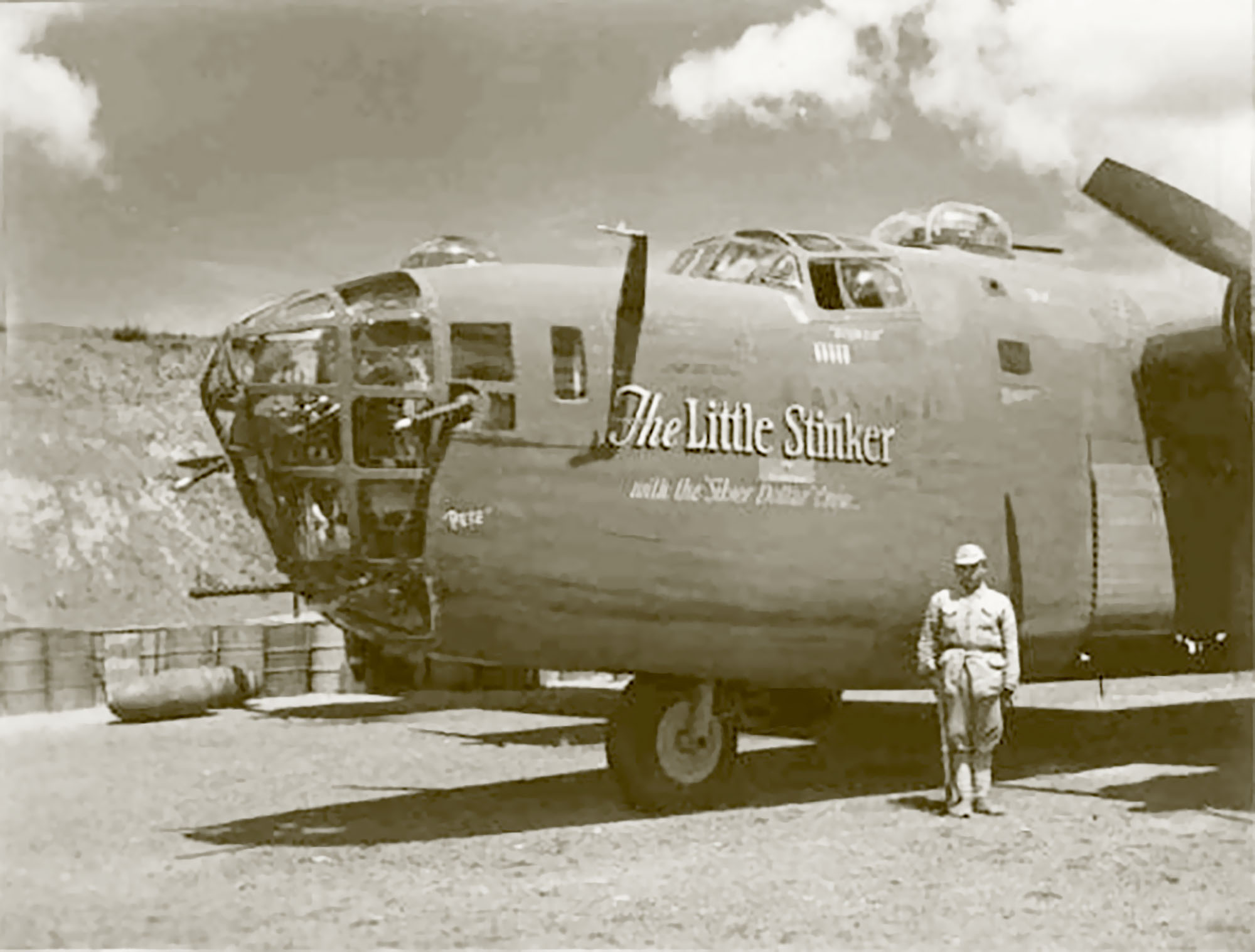 Asisbiz 42 40413 B-24D Liberator 14AF 308BG375BS The Little Stinker ...