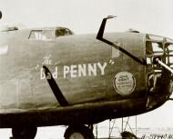 Asisbiz 41 24238 B 24D Liberator 14AF 308BG375BS The Bad Penny nose art right side China 01