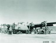 Asisbiz Consolidated B 24D Liberator 9AF 376BG undergoing a complete overhaul North Africa 1943 NA499