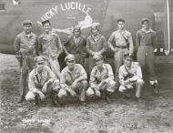 Asisbiz 42 41224 B 24D Liberator 5AF 43BG64BS Lucky Lucille with crew at Dobodura New Guinea 2nd Mar 1944 01