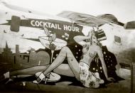 Asisbiz 44 40428 B 24J Liberator 5AF 43BG64BS Cocktail Hour nose art left side 01