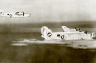 Asisbiz 44 40776 B 24J Liberator 5AF 43BG65BS Carolyn Mae in formation with 403 1944 01