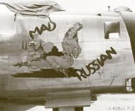 Asisbiz 44 41846 B 24M Liberator 5AF 43BG65BS Mad Russian nose art right side 01