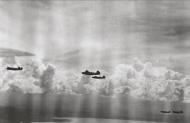 Asisbiz Consolidated B 24D Liberators 5AF 43BG bomb the Boram airstrip at Wewak New Guinea 18th Feb 1944 01