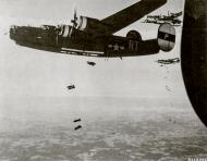 Asisbiz 42 50318 B 24H Liberator 8AF 446BG706BS RTP over Orleans France 14th June 1944 01