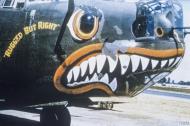 Asisbiz 42 94953 B 24H Liberator 8AF 448BG715BS IOC Rugged but Right nose art FRE6855