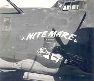 Asisbiz 42 52079 B 24H Liberator 15AF 451BG724BS Nite Mare nose art left side 01