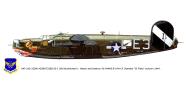 Asisbiz 42 64469 B 24J Liberator 8AF 2AD 2CBW 453BG732BS E3I Old Buckenham 1944 0A