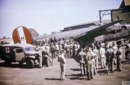 Asisbiz 41 29303 B 24H Liberator 8AF 458BG752BS 7VH Liberty Lib with injured crew FRE6716