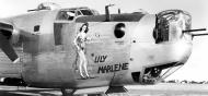 Asisbiz 42 50907 B 24J Liberator 8AF 458BG755BS J3D Lily Marlene nose art right side England 01