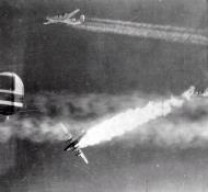 Asisbiz 42 51996 B 24J Liberator 15AF 465BG783BS direct flak hit over Munich 16th Nov 1944 MACR 9854