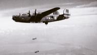 Asisbiz 42 52449 B 24D Liberator 15AF 465BG783BS Gum Drop aka Patches over rail yards Forli Italy 19th May 1944 04