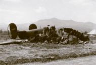 Asisbiz 42 94959 B 24H Liberator 15AF 465BG782BS destroyed during a luftwaffe raid Corsica 12th May 1944 01