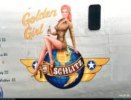 Asisbiz 44 44052 B 24J Liberator 15AF 465BG All America aka Goldern Girl airworthy warbird NX224J 08