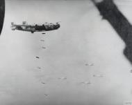 Asisbiz Consolidated B 24 Liberators 15AF 465BG782BS release their bombs over the target FRE14017