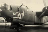 Asisbiz 41 29459 B 24H Liberator 8AF 466BG784BS T9N Bonnie nose art left side England 01