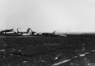 Asisbiz 41 28962 B 24H Liberator 8AF 467BG790BS Q2S Flak Magnet destroyed in Belgium Luftwaffe raid 1st Jan 1945 01