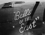 Asisbiz 41 29420 B 24H Liberator 8AF 467BG791BS 4ZL+ Belle of the East nose art right side FRE8449