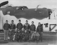 Asisbiz Consolidated B 24 Liberator 8AF 479th Anti Submarine Group 619 with crew at St Eval England 1943 01