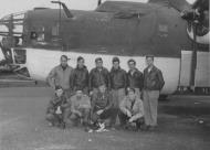 Asisbiz Consolidated B 24 Liberator 8AF 479th Anti Submarine Group Lt Young with crew at St Eval England 1943 01