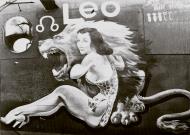 Asisbiz 41 29605 B 24H Liberator 8AF 486BG768BS 2SE Leo (second Leo) nose art left side Sudbury England 1944 01