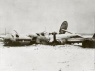 Asisbiz 42 50793 B 24J Liberator 8AF 491BG852BS 3Q Robert E Sweet crashed on take off North Pickenham 5th Jan 1945 FRE8588