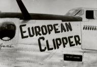 Asisbiz 44 40049 B 24J Liberator 8AF 493BG861BS Q4B European Clipper nose art left side FRE8663