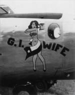 Asisbiz 44 40477 B 24J Liberator 8AF 493BG862BS N6O GI Wife nose art right side FRE8662