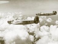 Asisbiz 44 40647 B 24J Liberator 7AF 494BG867BS 647 Lady Kaye in formation with 759 over Mindanao Philippines 01