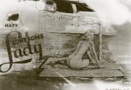 Asisbiz 44 40680 B 24J Liberator 7AF 494BG867BS 680 Lonesome Lady nose art right side 01