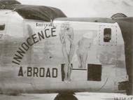 Asisbiz 44 40733 B 24J Liberator 7AF 494BG865BS 733 Innocence A Broad nose art right side 01