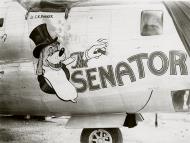 Asisbiz 44 42027 B 24M Liberator 7AF 494BG864BS 027 The Senator nose art right side 01