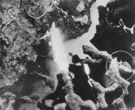 Asisbiz 44 42058 B 24M Liberator 7AF 494BG867BS 058 Brief hit by Japanese flak over Koror Palau 1944 01