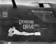 Asisbiz 41 23698 B 24D Liberator 5AF 90BG319BS Roarin' Rosie nose art left side 01