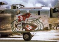 Asisbiz 42 64340 B 24J Liberator 5AF 90BG319BS Buck Benny rides again nose art right side 01