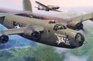 Asisbiz 42 72806 B 24D Liberator 5AF FEAF 90BG400BS Ten Knights in a Bar Room New Guinea 1943 0A