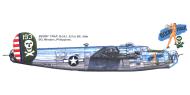 Asisbiz 44 40193 B 24J Liberator 5AF 90BG321BS 193 Miss Jolly Roger profile Hasegawa 0A