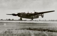 Asisbiz Consolidated B 24D Liberator 8AF 93BG Travelling Circus name of the American Liberators on shuttle service FRE3755