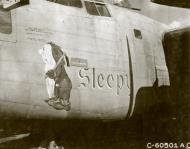 Asisbiz 41 11701 B 24D Liberator 9AF 98BG343BS Sleepy nose art left side North Africa 12th Jun 1943 01