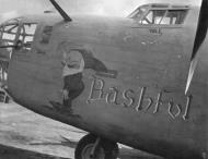 Asisbiz 41 11776 B 24D Liberator 9AF 98BG343BS O Bashful nose art left side North Africa 12th Jun 1943 01