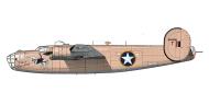 Asisbiz 42 40082 B 24D Liberator 9AF 98BG343BS T Prince Charming aborted Ploesti mission 1st Aug 1943 0A